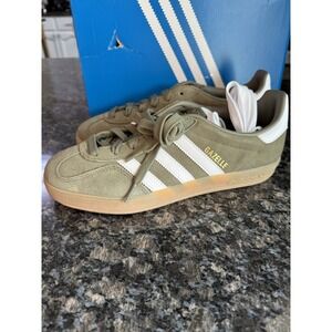 adidas Gazelle Indoor Olive Strata - JQ0174 Size 7 Shoes, Sneakers. NWB